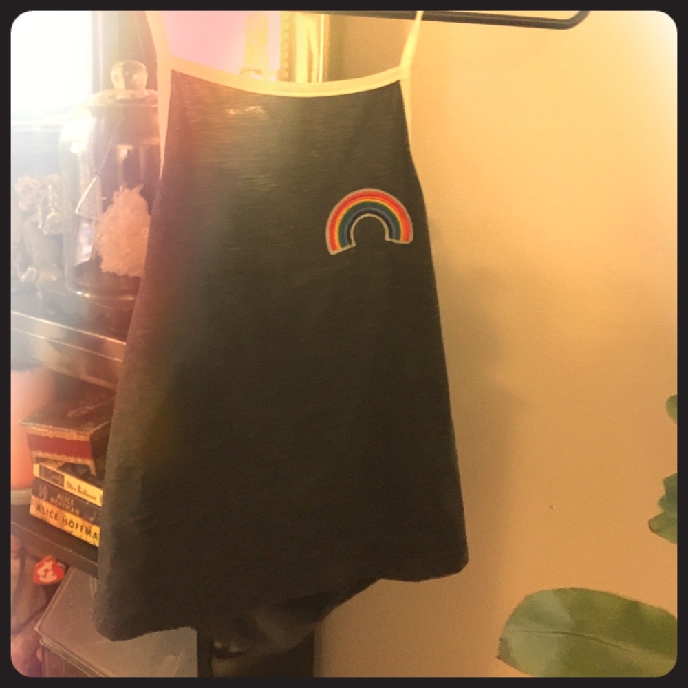 Pride rainbow tanktop and short set